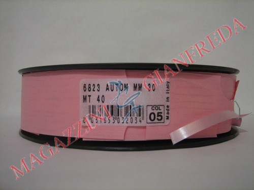 NASTRO COCCARDE "6823 SIMILPAPER" AUTOMATICO ROSA mm. 30x40 mt.